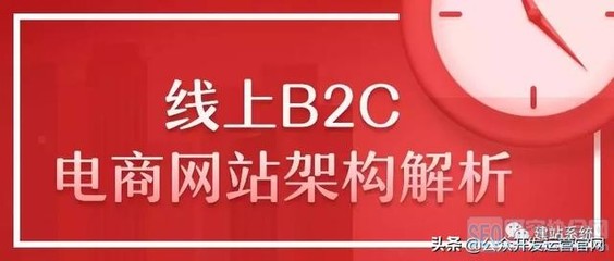 写给新人:线上B2C电商网站架构解析